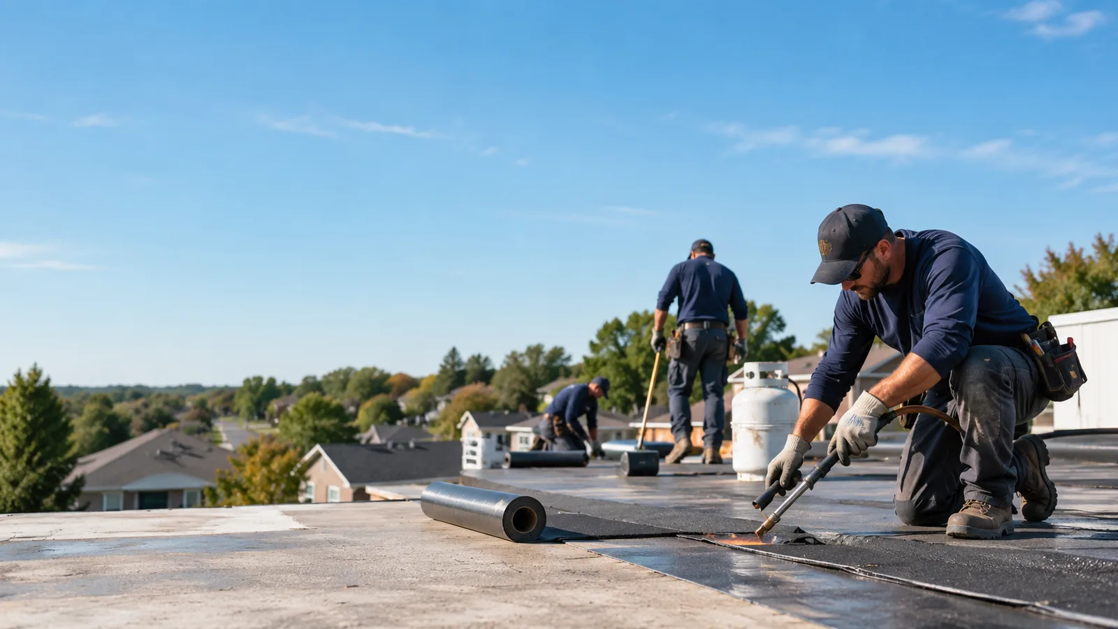 Flat Roof Leak Repair providers in Jersey, GA